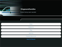 Tablet Screenshot of hingesandhandles.net